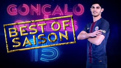 PSG posted a video of the best moments of Gonçalo Guedes!