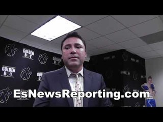 oscar de la hoya on floyd mayweather vs chino maidana 2 fight and canelo vs cotto