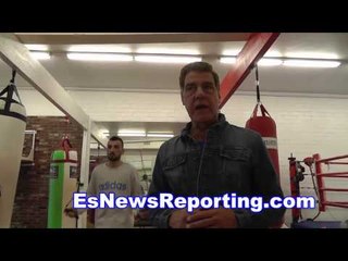joe goossen on vanes martirosyan vs willie nelson - EsNews boxing