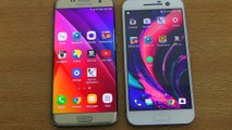 Samsung galaxy s7 edge vs Htc  ed test !!!!