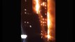 London Fire- 24 Story Grenfell Tower Ablaze In Fiery Inferno - YouTube