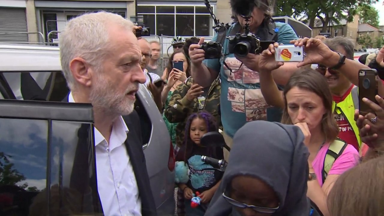 Jeremy Corbyn says truth behind London Tower fire 'will come out'