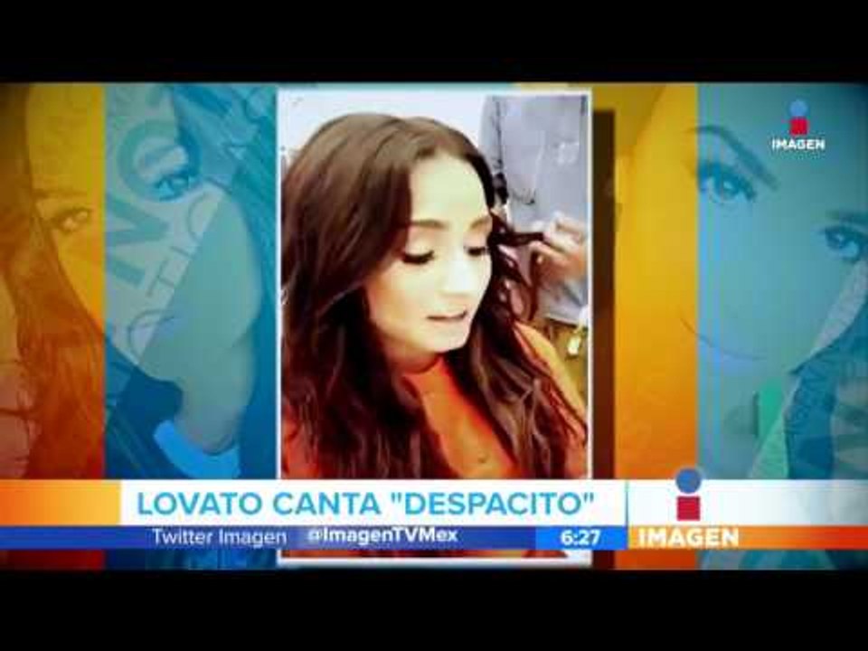 Demi Lovato canta "Despacito" | Imagen Noticias con Francisco Zea