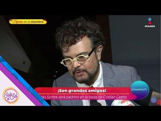 Aleks Syntek será padrino en la boda de Cristian Castro | Sale el Sol