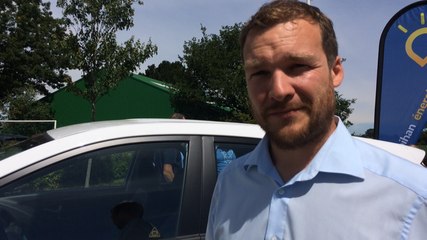 Cette voiture roule à l'hydrogène