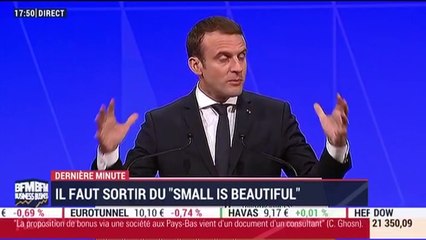 Emmanuel Macron: "Nous devons réussir la bataille du marché unique du digital"