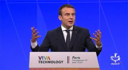 Discours du Président de la République à Vivatech