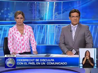 Odebrecht se disculpó con el país en un comunicado