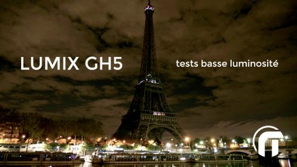 Panasonic Lumix GH5 - Test en basse luminosité