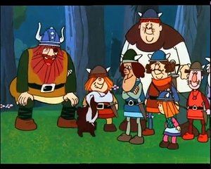 Vic le viking (1974) . Etrange hospitalité . épisode 37 .