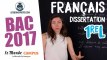 Bac L 2017 : corrigé de français (dissertation)