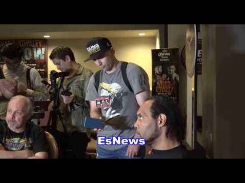 Kovalev vs Ward 2 sergey's coach rips andre ward - EsNews Boxing