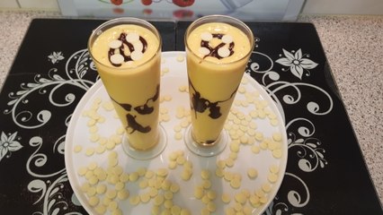 Mango Banana Smoothie آم اور کیلےکی اسموتھی  / Cook With Saima