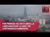 Por primera vez de forma consecutiva se mantiene la fase 1 de contingencia en la CDMX