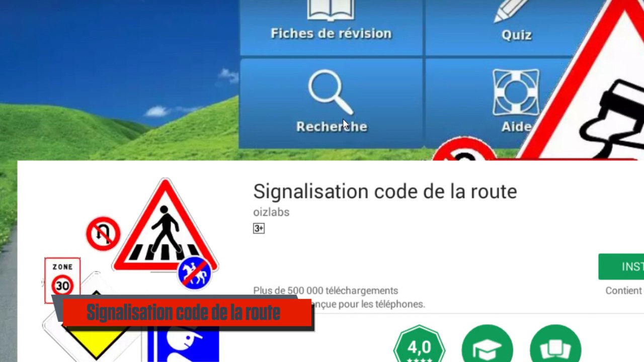 Les meilleures applications du code de la route