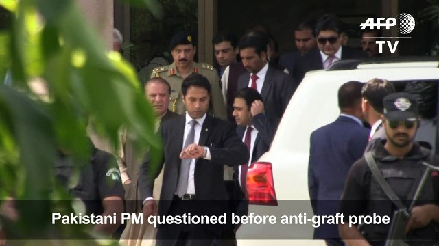 Pakistan PM questioned befor anti-graft probe