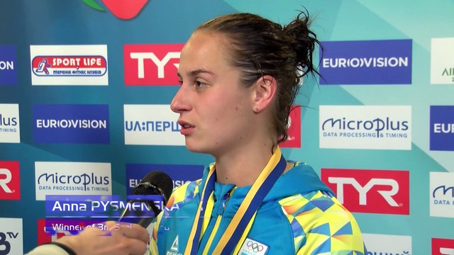 European Diving Championships - Kyiv 2017, Anna PYSMENSKA (UKR) - Winner of 3m Springboard Women