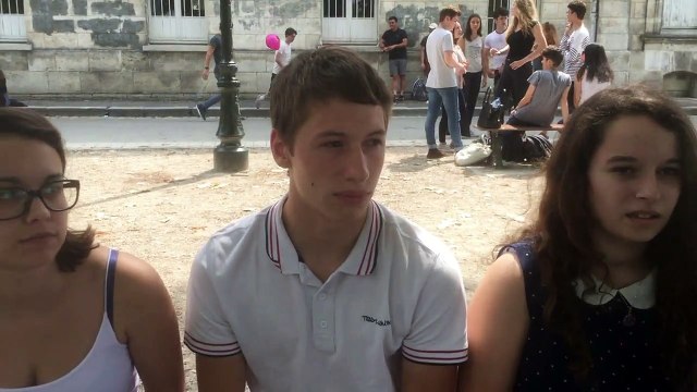 Ma fille a la sortie de philo