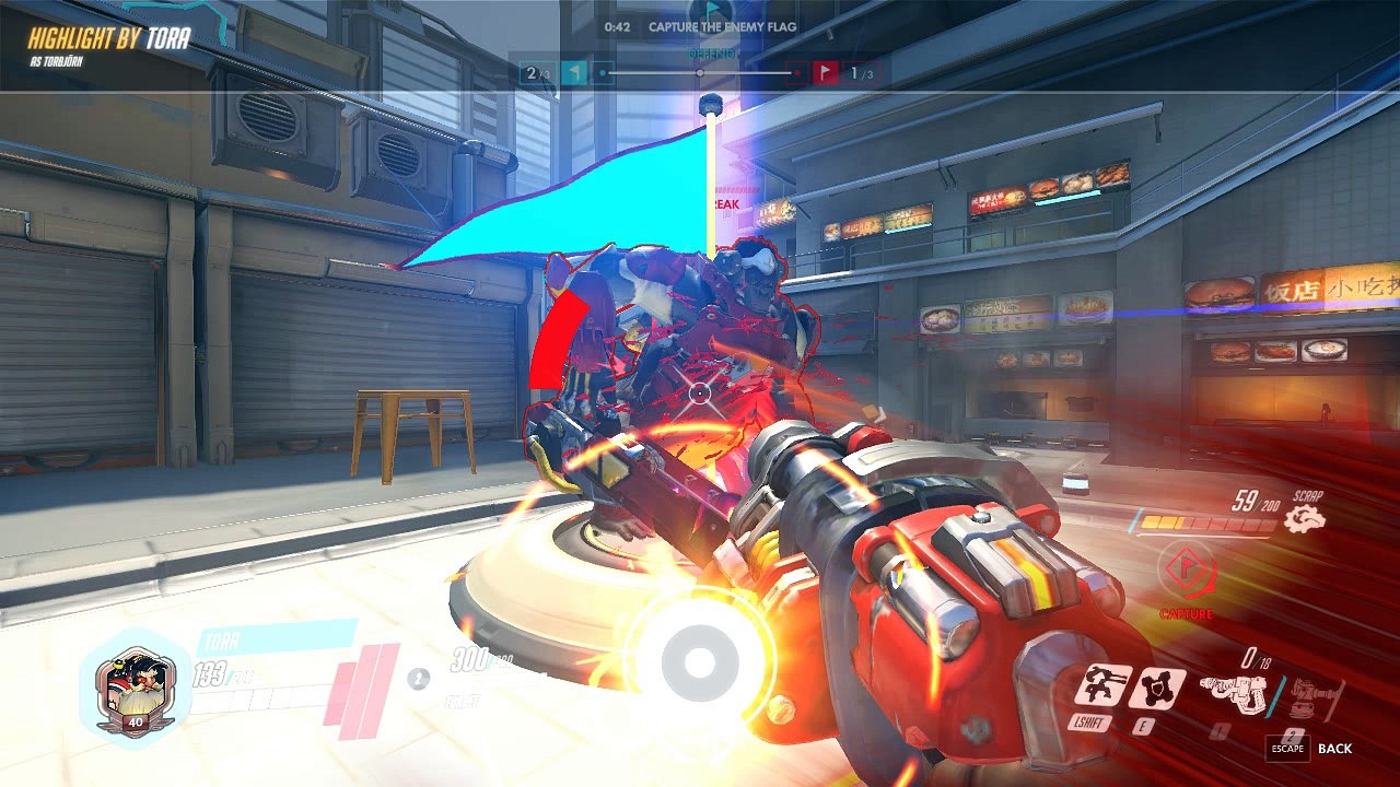 Overwatch 000-DVA-000-033 D.Va Sprite and Keebler Working Together Highlight Reel 76-79