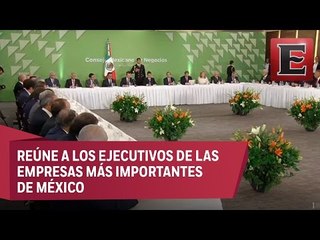 EPN encabeza Sesión del Consejo Mexicano de Negocios
