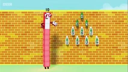 Numberblocks Ten Green Bottles (S01E30dgr) 2017 learn the numb