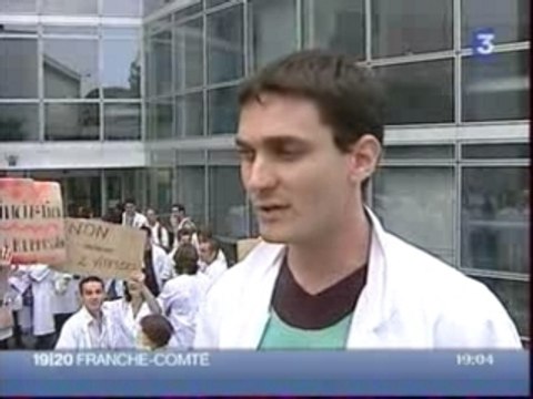 Grève Internes de Franche-Comté du 05/10/2007