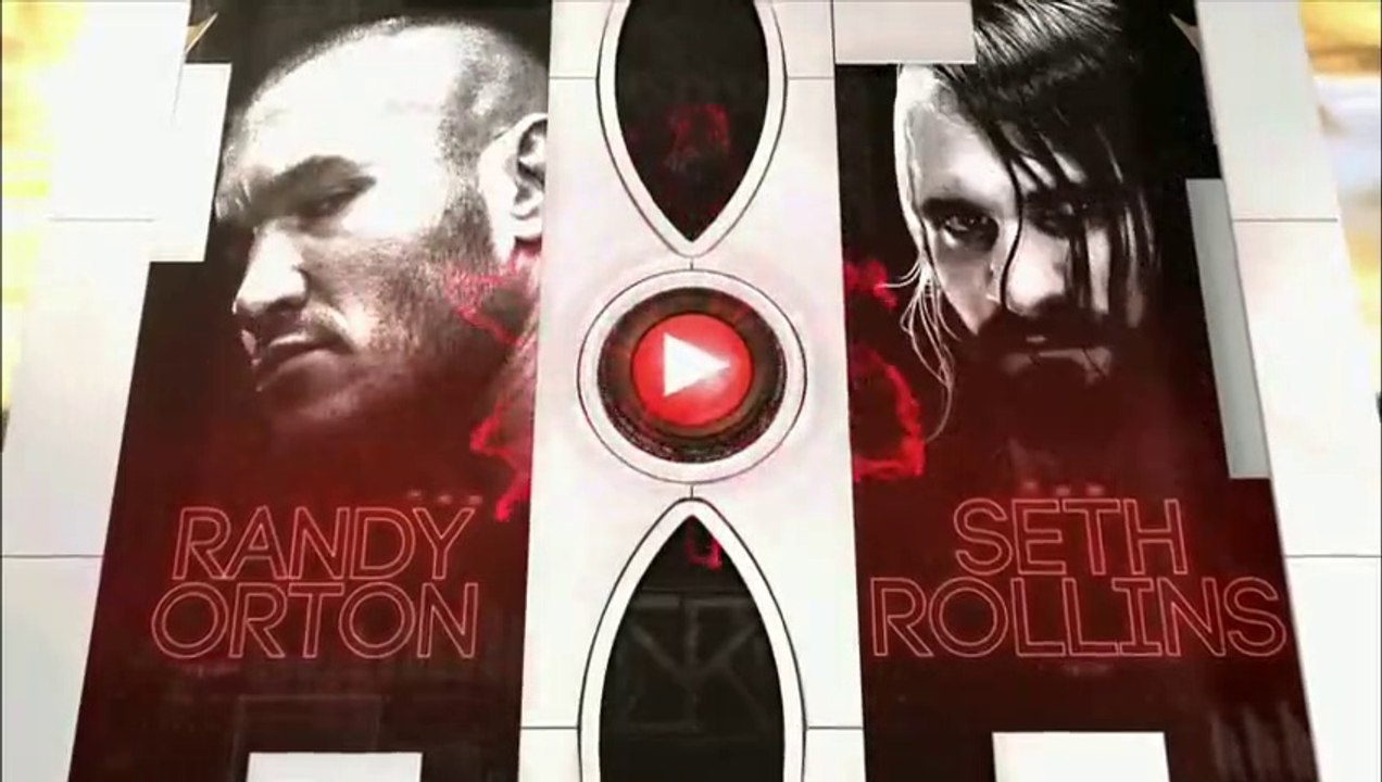 Seth Rollins vs Randy Orton