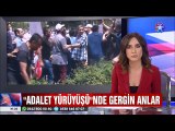 Kemal Kılıçdaroğlu'nun Adalet yürüyüşüne Rabialı yol kesmeli protesto