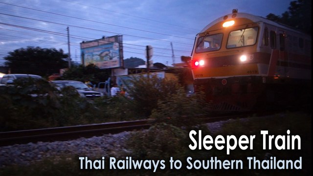Sleeper Train Thai Railways to Southern Thailand