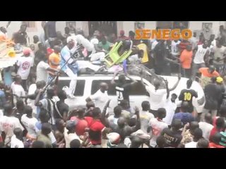 Senego TV : Revivez le départ coloré  de Modou Lô pour Demba Diop