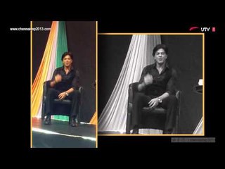 Chennai Express - Shah Rukh Khan at India TV.