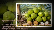 Hướng dẫn cách làm món Thạch dừa mát lạnh - Coconut Jelly