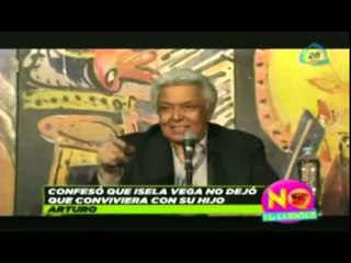 Alberto Vázquez explica porqué Isela Vega no le permitió convivir con su hijo
