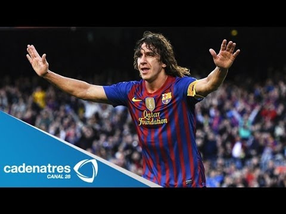 Carles Puyol se despide del Barcelona luego de 15 temporadas; deja un palmarés de 21 títulos