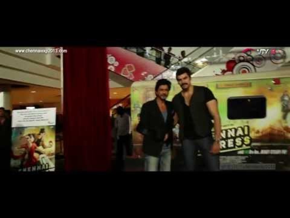 Chennai Express - Shah Rukh Khan vs Nikitin Dheer Showdown!