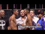 Leo Santa Cruz vs Manuel Roman Weigh ins