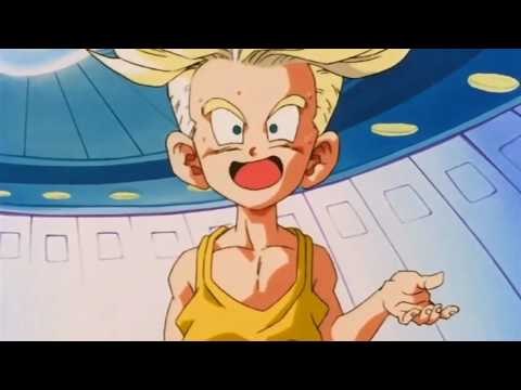Trunks humilha Vegeta ao se transforma pela primeira vez no Super Sayajin tao facilmente HD [pt-br]