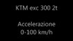 KTM exc 300 2t accelerazione erwer23434