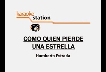 Alejandro Fernandez - Como quien pierde una estrella (Karaoke)