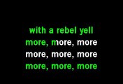 Billy Idol - Rebel yell (Karaoke)