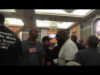 Rick Ross and Prince Royce At Mayweather vs Maidana