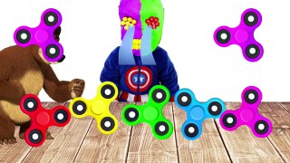 Bad Baby Гигантский Спиннер! Giant Fidget Spinner - Bad Kids Transform Car and Fly - Best Tricks