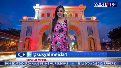 Susana Almeida Pronostico del Tiempo 15 de Junio de 2017