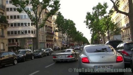 Mercedes CLK GTR in Paris