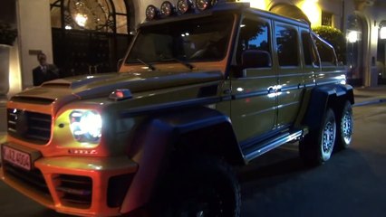 How to park a G63 AMG 6x6 in Paris