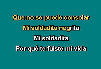 Chayito Valdez - Mi soldadita (Karaoke)