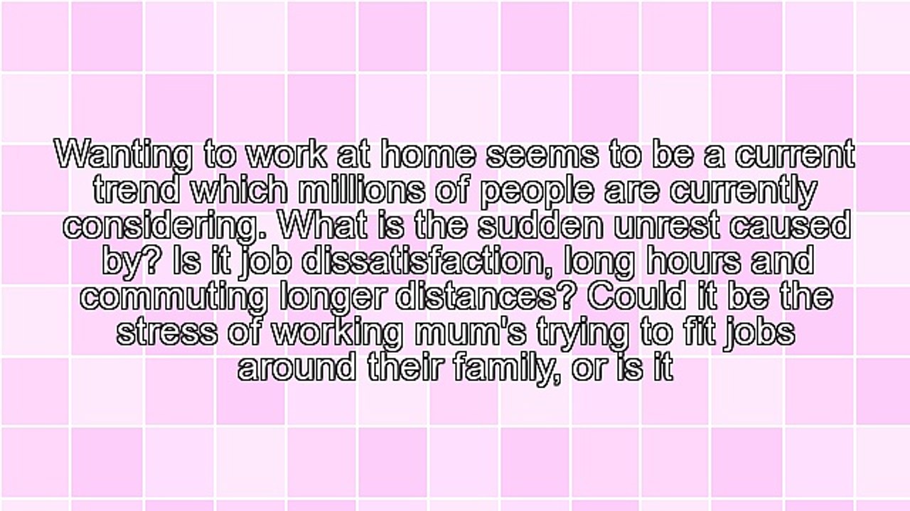 Develop Online Success and Work at Home