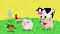 Finger Fa Farm Animals _ Animals Finger Family Song _ Nursery Rhymes for Children