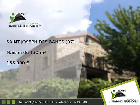 Maison A vendre Saint joseph des bancs 130m2 - 168 000 Euros