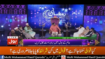 Kya Qawali Sunna Jaiz hia Islam main